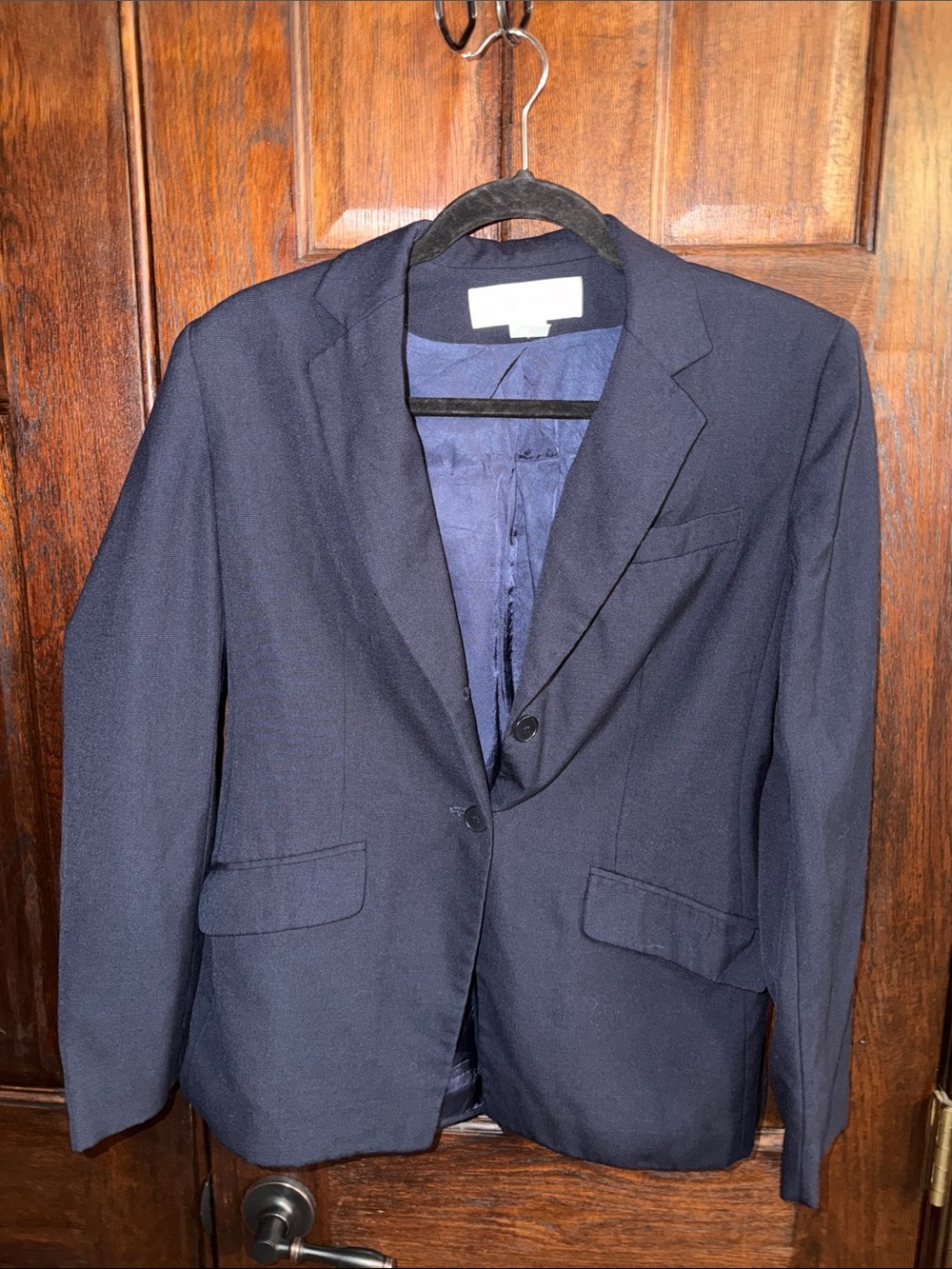 Jones New York Navy Sport Coat Blazer